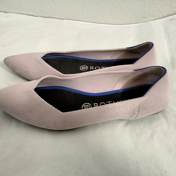 Rothy’s The Point in Petal Pink Size 8 - Picture 6 of 16